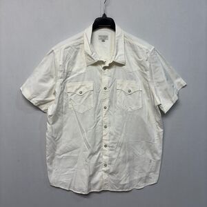 Tecovas Men Short Sleeve Western Button Snap Shirt Top Size XXL 2XL C034 -12